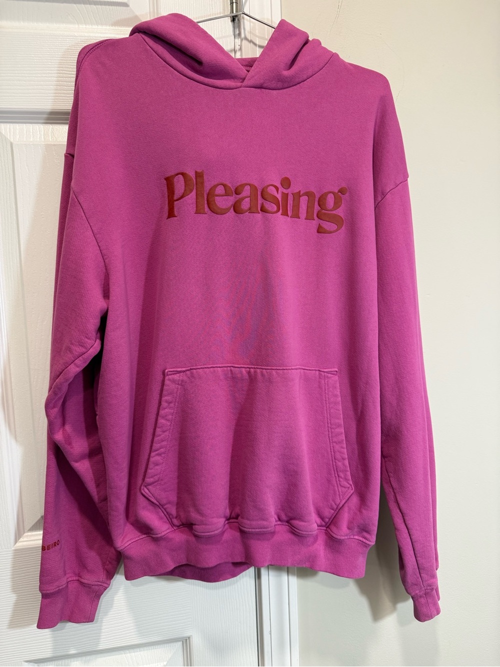 Pleasing x Marco Ribeiro Pink Hoodie Harry Styles Unisex Cotton